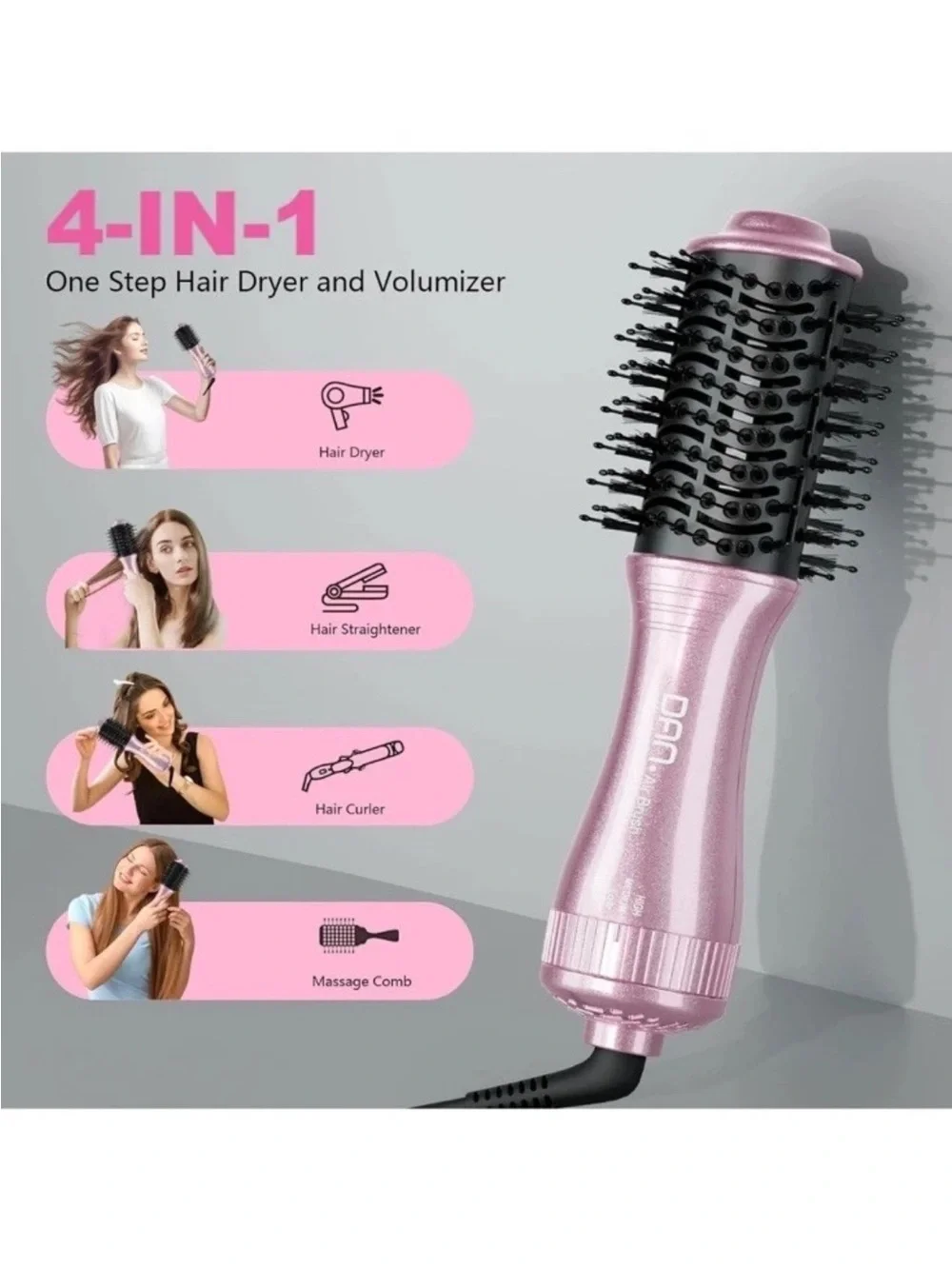 2-Inch Hot Air Styling Brush in Light Purple new in box